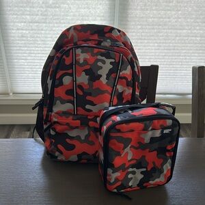 Lands End Backpack & Lunch Box